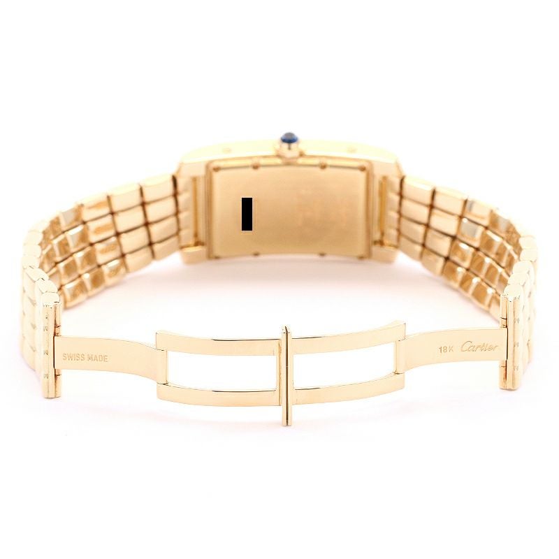 【中古】CARTIER TANK AMERICAN MEDIUM MODEL カルティエ タンクアメリカン MM W26001C9