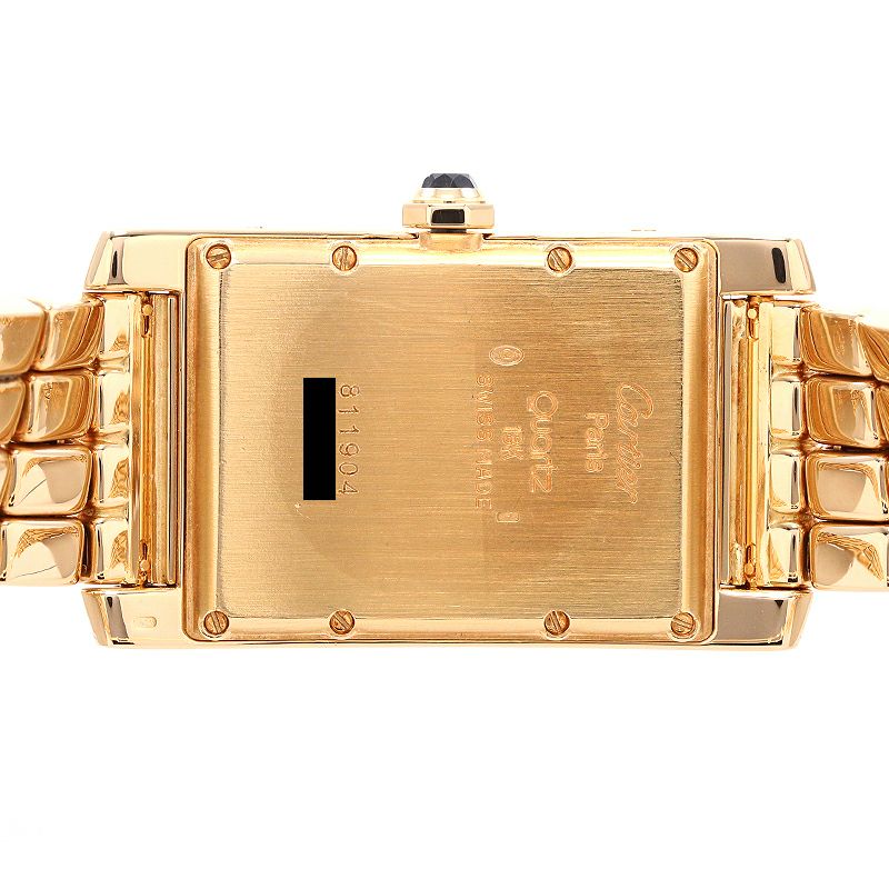 【中古】CARTIER TANK AMERICAN MEDIUM MODEL カルティエ タンクアメリカン MM W26001C9