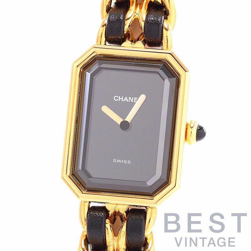 【中古】CHANEL PREMIERE LARGE SIZE BRACELET シャネル プルミエール Lサイズブレスレット H0001