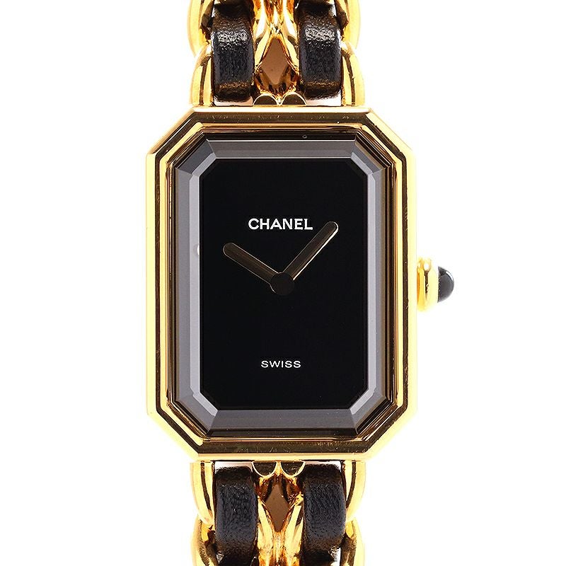 【中古】CHANEL PREMIERE LARGE SIZE BRACELET シャネル プルミエール Lサイズブレスレット H0001