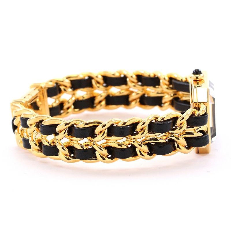 【中古】CHANEL PREMIERE LARGE SIZE BRACELET シャネル プルミエール Lサイズブレスレット H0001