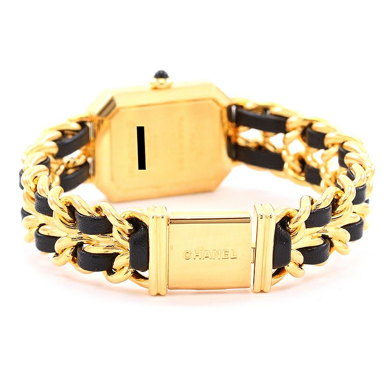 【中古】CHANEL PREMIERE LARGE SIZE BRACELET シャネル プルミエール Lサイズブレスレット H0001