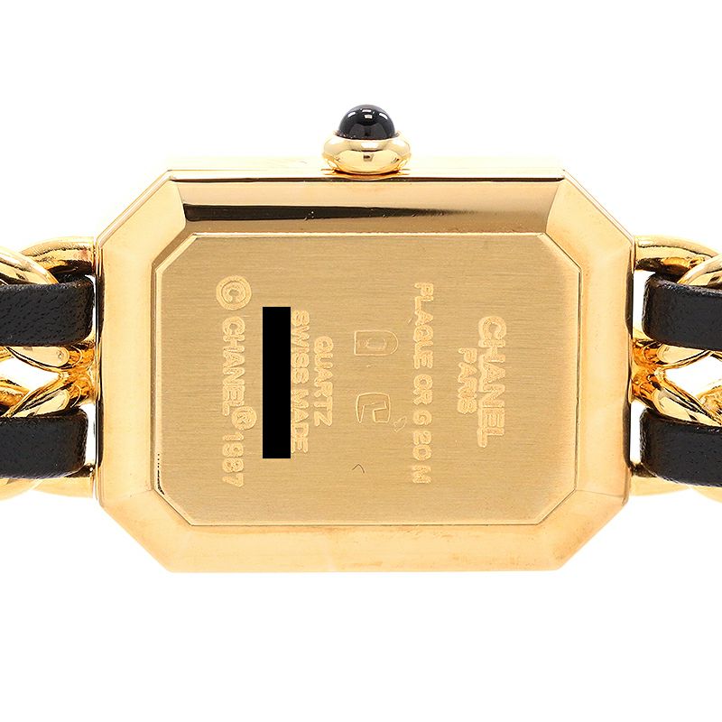 【中古】CHANEL PREMIERE LARGE SIZE BRACELET シャネル プルミエール Lサイズブレスレット H0001