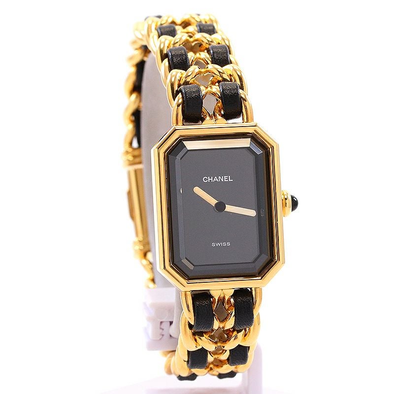 【中古】CHANEL PREMIERE LARGE SIZE BRACELET シャネル プルミエール Lサイズブレスレット H0001