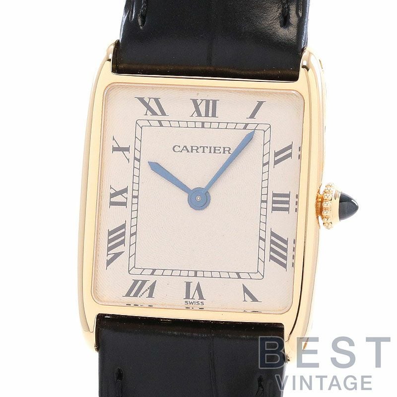 【中古】CARTIER TANK ARRONDIE / TANK ELLIPSE LARGE MODEL カルティエ タンク アロンディ LM /タンク エリプス LM 81722553 (896041)