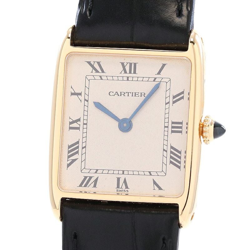 【中古】CARTIER TANK ARRONDIE / TANK ELLIPSE LARGE MODEL カルティエ タンク アロンディ LM /タンク エリプス LM 81722553 (896041)