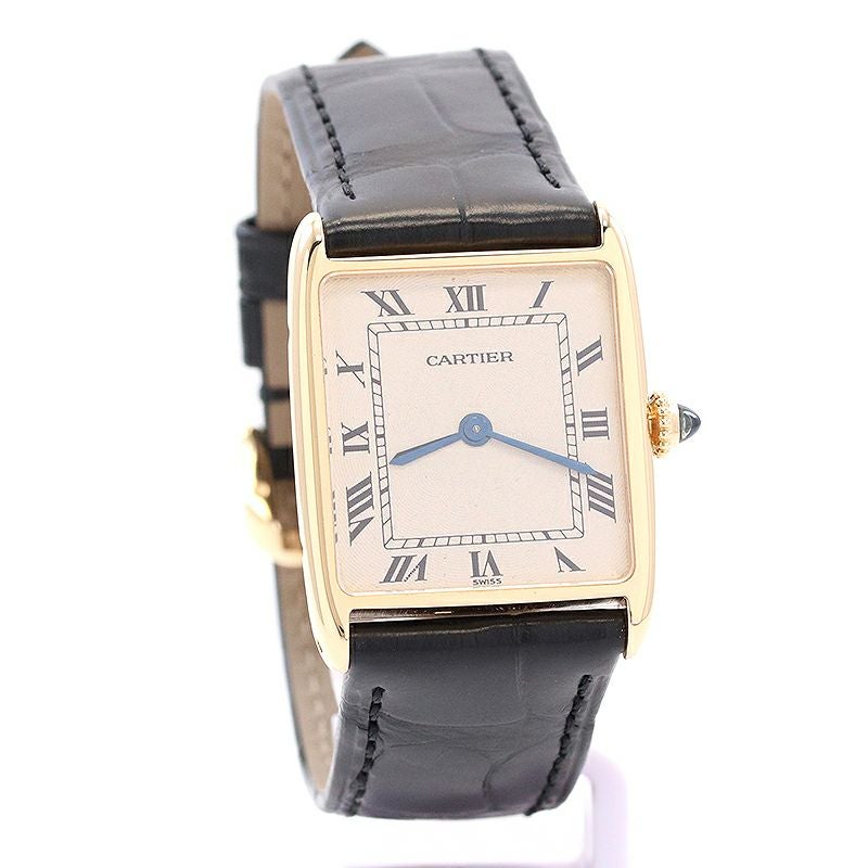 【中古】CARTIER TANK ARRONDIE / TANK ELLIPSE LARGE MODEL カルティエ タンク アロンディ LM /タンク エリプス LM 81722553 (896041)
