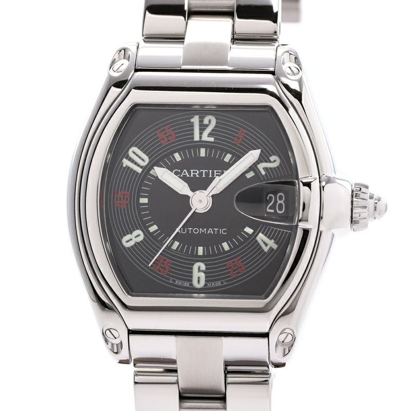 【中古】CARTIER ROADSTER LARGE MODEL カルティエ ロードスター LM W62002V3