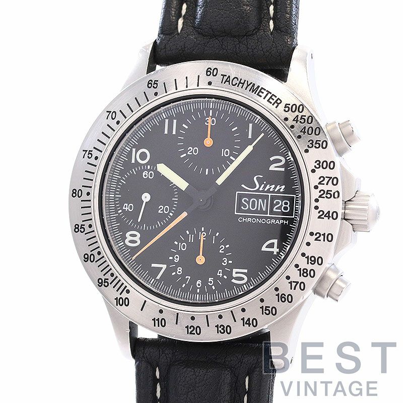 【中古】SINN MODEL 256 CHRONOGRAPH DAY DATE ジン モデル256 クロノグラフ デイデイト 256.ST