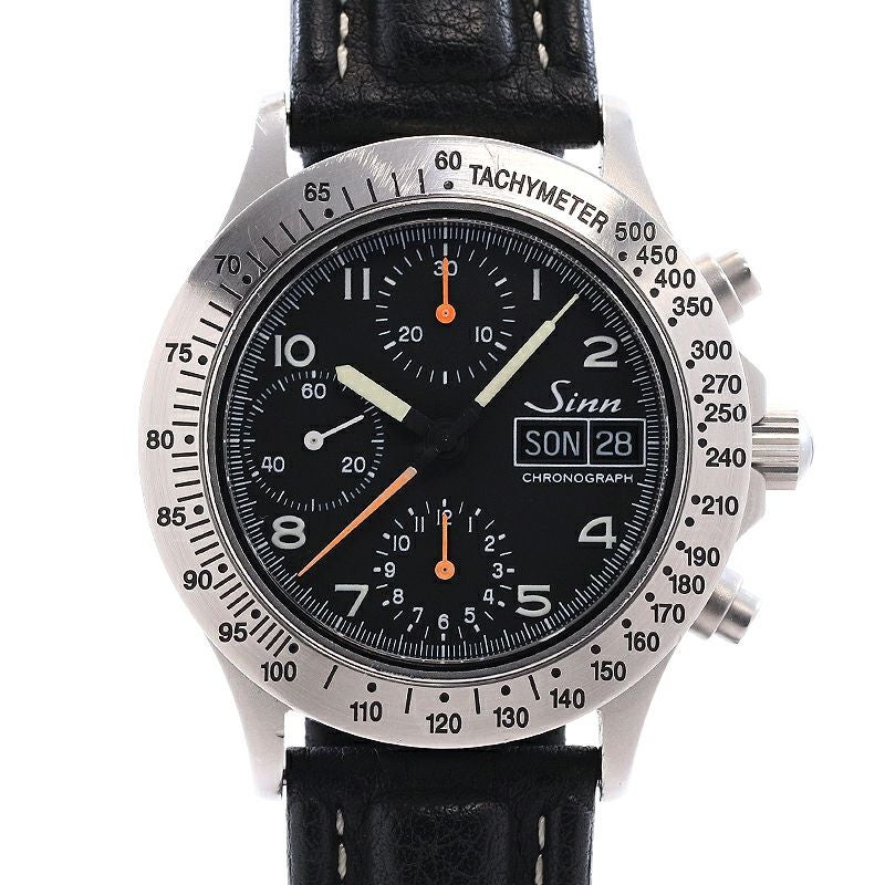【中古】SINN MODEL 256 CHRONOGRAPH DAY DATE ジン モデル256 クロノグラフ デイデイト 256.ST