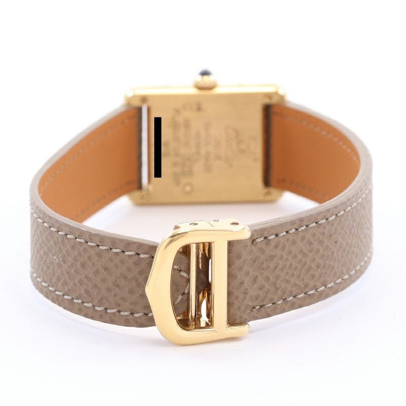 【中古】CARTIER MUST TANK SMALL MODEL VERMEIL カルティエ マストタンクSM ヴェルメイユ W1003154