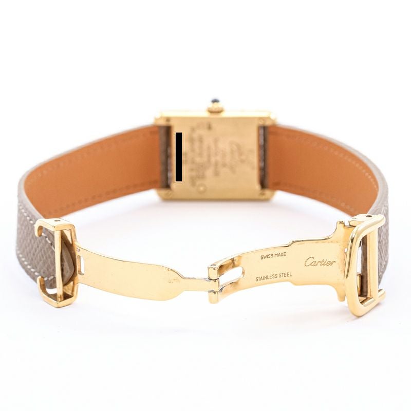 【中古】CARTIER MUST TANK SMALL MODEL VERMEIL カルティエ マストタンクSM ヴェルメイユ W1003154