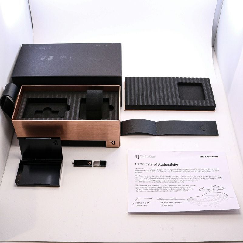【中古】RJ / ROMAIN JEROME DE LOREAN-DNA BURNOUT アールジェイ / ロマン・ジェローム デロリアン DNA バーンアウト RJ.M.CH.DE.001.02 (RJMCHDE001)