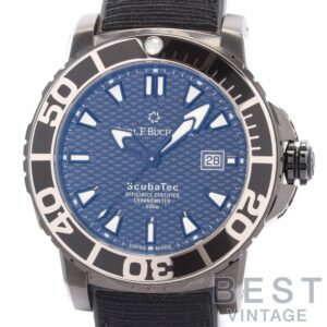 【中古】CARL F.BUCHERER PATRAVI SCUBATEC BLACK カール F. ブヘラ パトラビ スキューバテック ブラック 00.10632.28.33.01