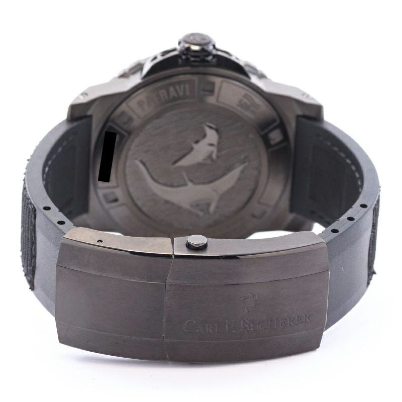 【中古】CARL F.BUCHERER PATRAVI SCUBATEC BLACK カール F. ブヘラ パトラビ スキューバテック ブラック 00.10632.28.33.01