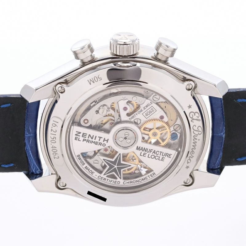 【中古】ZENITH EL PRIMERO CHRONOMASTER OPEN LADY ゼニス エル・プリメロ クロノマスター オープン レディ 16.2150.4062/81.C754