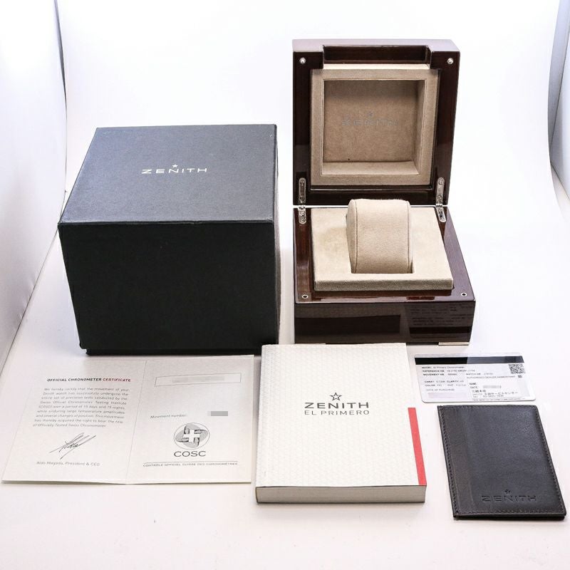 【中古】ZENITH EL PRIMERO CHRONOMASTER OPEN LADY ゼニス エル・プリメロ クロノマスター オープン レディ 16.2150.4062/81.C754