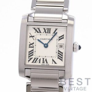 【中古】CARTIER TANK FRANCAISE MEDIUM MODEL カルティエ タンクフランセーズ MM W51011Q3