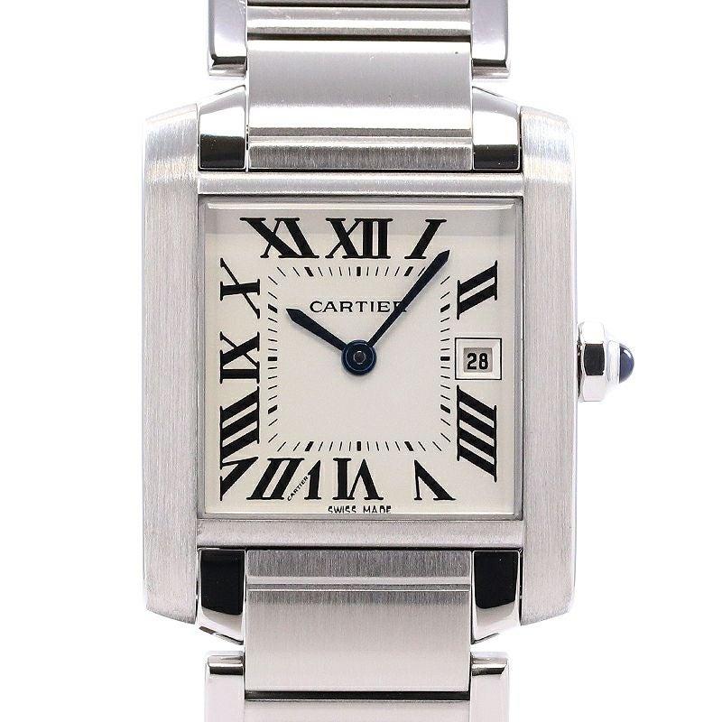 【中古】CARTIER TANK FRANCAISE MEDIUM MODEL カルティエ タンクフランセーズ MM W51011Q3