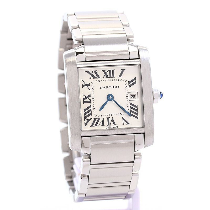【中古】CARTIER TANK FRANCAISE MEDIUM MODEL カルティエ タンクフランセーズ MM W51011Q3