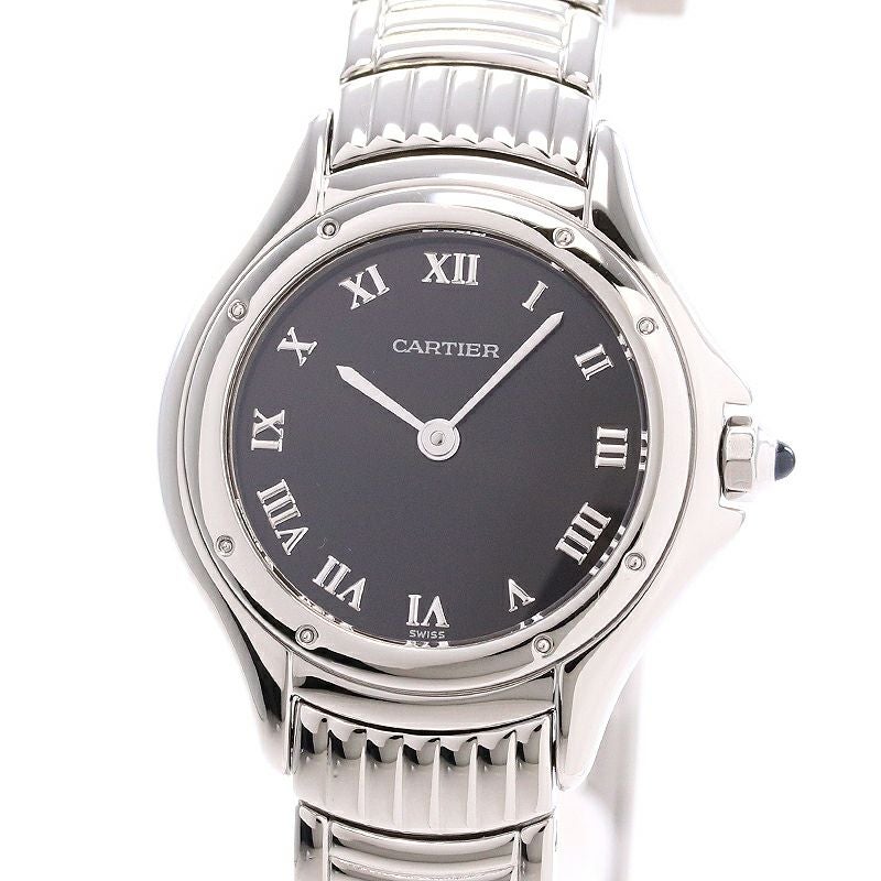【中古】CARTIER COUGAR GODRON SMALL MODEL / PANTHER COUGAR SMALL MODEL カルティエ クーガー ゴドロン SM / パンテール クーガー SM W35017L4