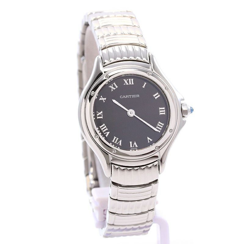 【中古】CARTIER COUGAR GODRON SMALL MODEL / PANTHER COUGAR SMALL MODEL カルティエ クーガー ゴドロン SM / パンテール クーガー SM W35017L4