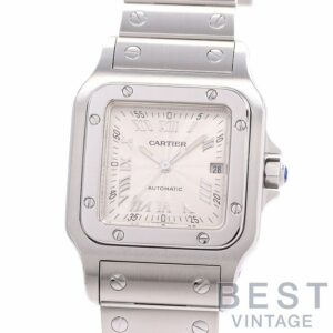 【中古】CARTIER SANTOS GALBEE LARGE MODEL 20TH ANNIVERSARY カルティエ サントスガルベ LM 20周年モデル W20040D6