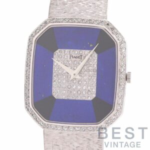 【中古】PIAGET DIAMONDO LAPIS LAZULI ONYX DIAL ピアジェ ダイヤモンド ラピスラズリ オニキス ダイヤルウォッチ 9795A6 (GGP98024)