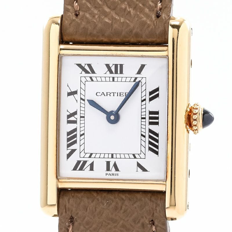 【中古】CARTIER TANK LOUIS CARTIER SMALL MODEL PARIS DIAL カルティエ タンク ルイ カルティエ SM PARISダイヤル 78087