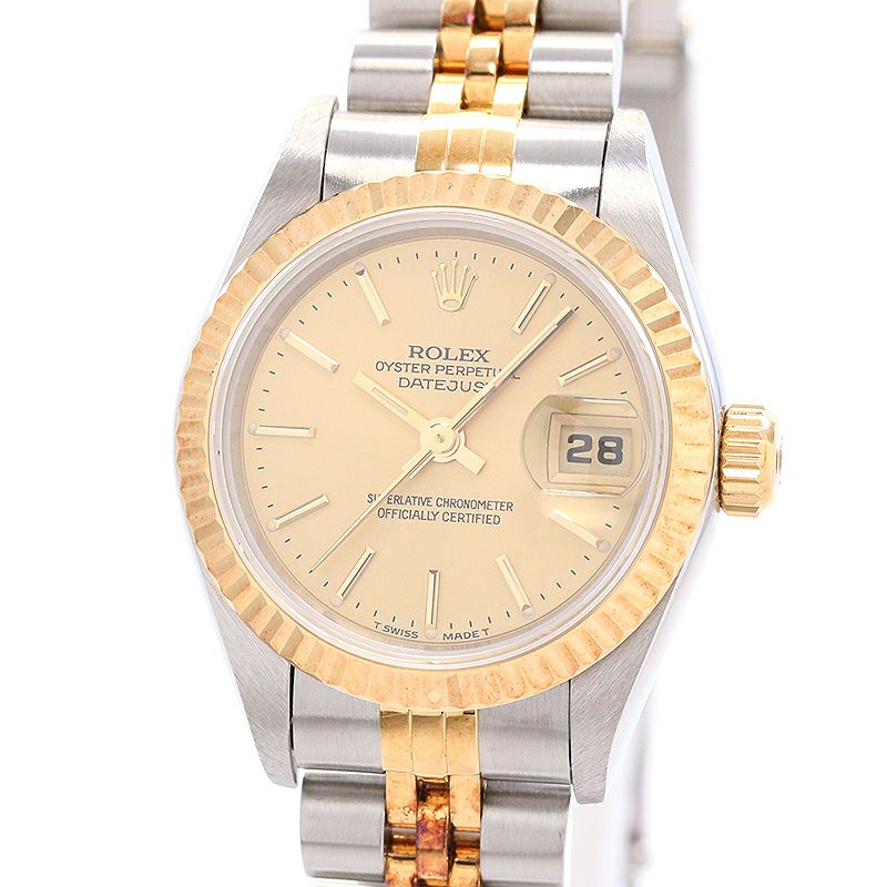 【中古】ROLEX OYSTER PERPETUAL LADY DATEJUST ロレックス オイスターパーペチュアル レディ デイトジャスト 69173