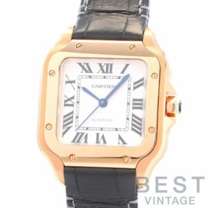 【中古】CARTIER SANTOS DE CARTIER MEDIUM MODEL カルティエ サントス ドゥ カルティエ MM WGSA0028