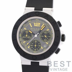 【中古】BVLGARI BVLGARI ALUMINUM CHRONOGRAPH VISION GRAN TURISMO LIMITED EDITION ブルガリ アルミニウム クロノグラフ ヴィジョン グランツーリスモ 限定モデル 103893(BB41ATCH)