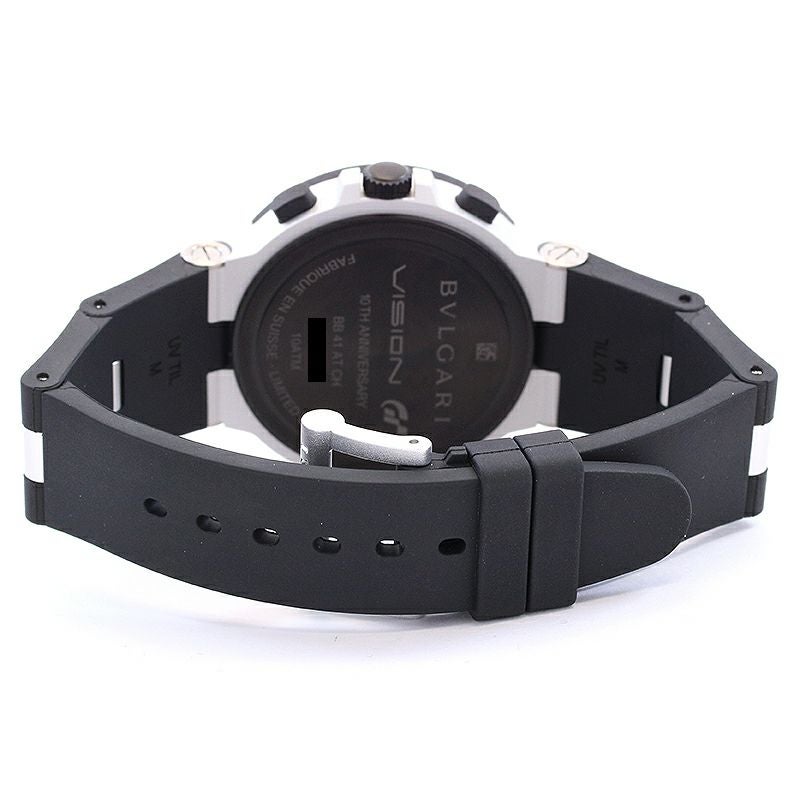 【中古】BVLGARI BVLGARI ALUMINUM CHRONOGRAPH VISION GRAN TURISMO LIMITED EDITION ブルガリ アルミニウム クロノグラフ ヴィジョン グランツーリスモ 限定モデル 103893(BB41ATCH)