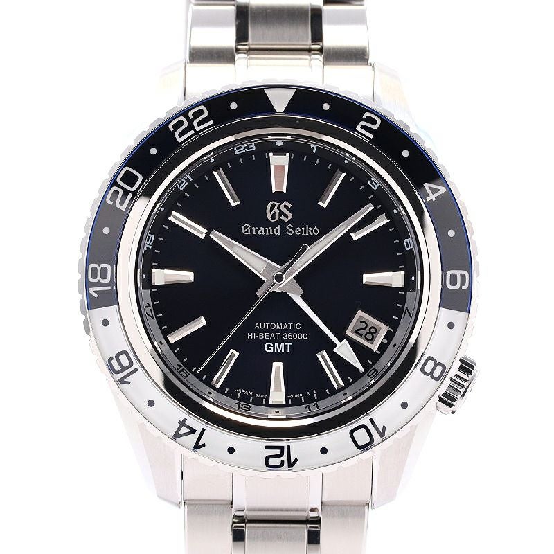 【中古】GRAND SEIKO 9S MECHANICAL HI-BEAT 36000 GMT グランドセイコー 9Sメカニカル ハイビート 36000 GMT SBGJ237 (9S86-00K0)