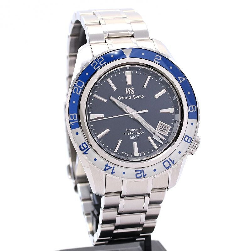 【中古】GRAND SEIKO 9S MECHANICAL HI-BEAT 36000 GMT グランドセイコー 9Sメカニカル ハイビート 36000 GMT SBGJ237 (9S86-00K0)