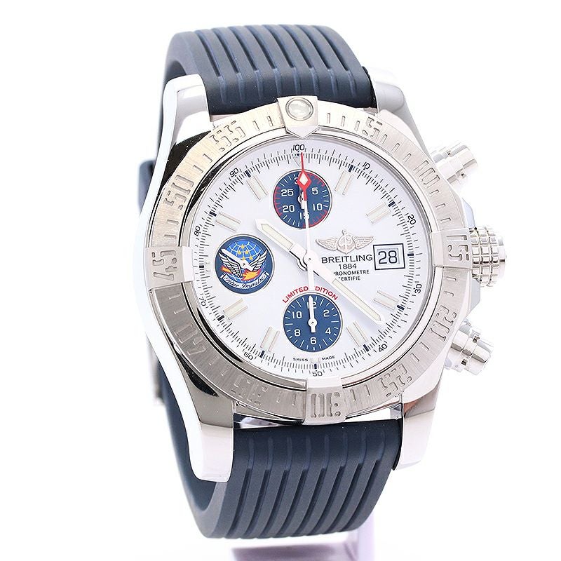 【中古】BREITLING AVENGER II BLUE IMPULSE JAPAN LIMITED EDITION ブライトリング アベンジャーII ブルーインパルス 日本限定 A133811A/A811/275S (A339ABIPPR)