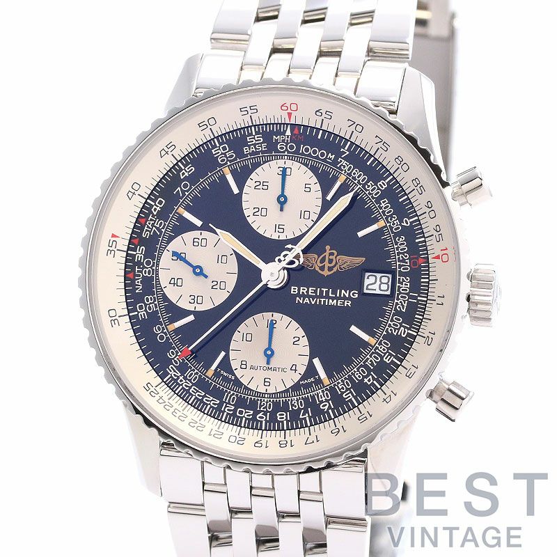 【中古】BREITLING OLD NAVITIMER II ブライトリング オールド・ナビタイマー II A1302212/B211/431A (A132B11NP)