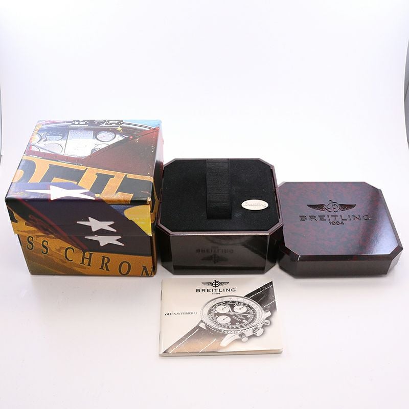 【中古】BREITLING OLD NAVITIMER II ブライトリング オールド・ナビタイマー II A1302212/B211/431A (A132B11NP)