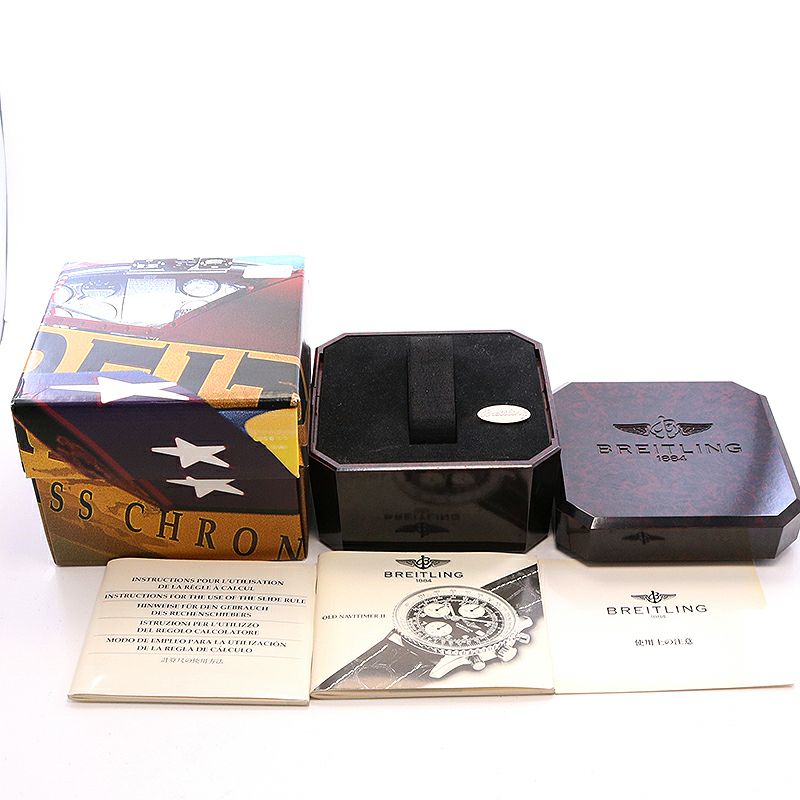 【中古】BREITLING OLD NAVITIMER II ブライトリング オールド・ナビタイマー II A1302212