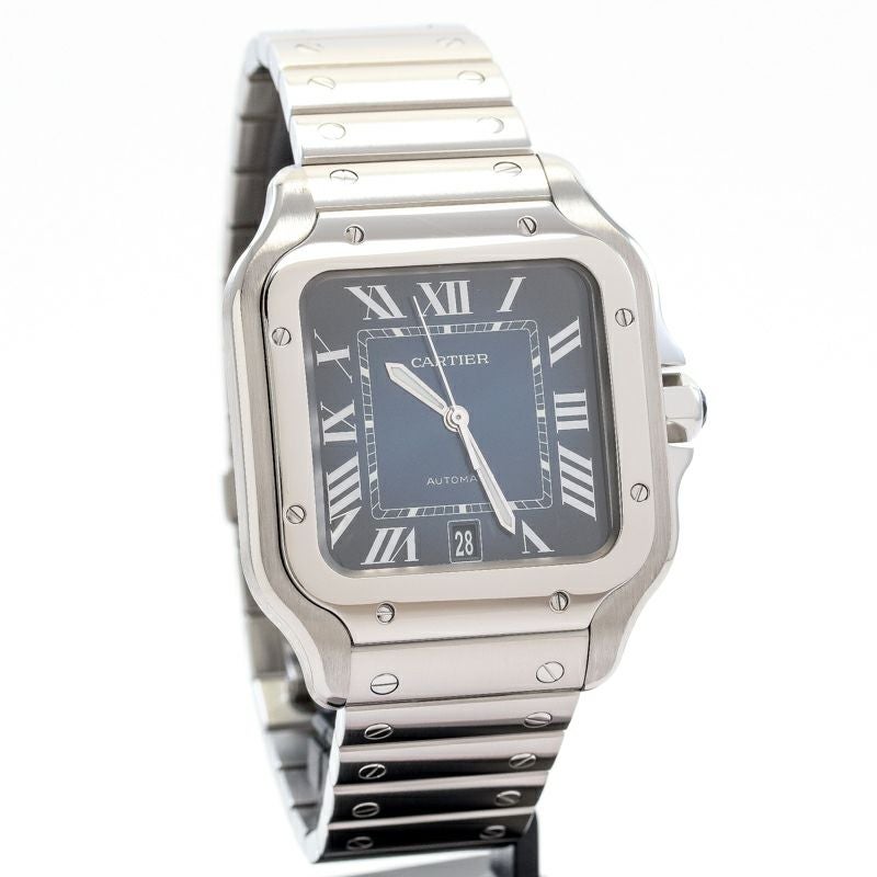 【中古】CARTIER SANTOS DE CARTIER LARGE MODEL カルティエ サントス ドゥ カルティエ LM WSSA0030