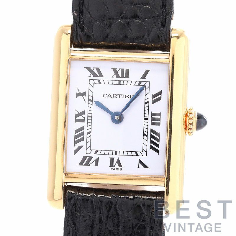 【中古】CARTIER TANK LOUIS CARTIER SMALL MODEL PARIS DIAL カルティエ タンク ルイ カルティエ SM PARISダイヤル 82720553 (78087)