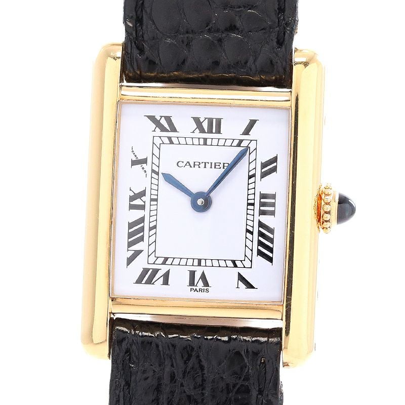 【中古】CARTIER TANK LOUIS CARTIER SMALL MODEL PARIS DIAL カルティエ タンク ルイ カルティエ SM PARISダイヤル 82720553 (78087)