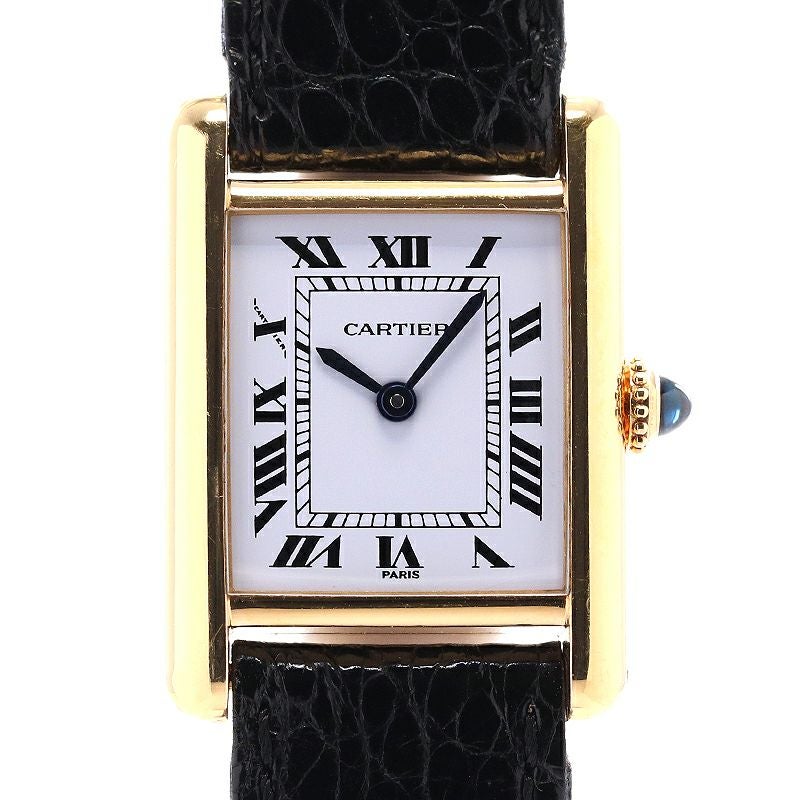 【中古】CARTIER TANK LOUIS CARTIER SMALL MODEL PARIS DIAL カルティエ タンク ルイ カルティエ SM PARISダイヤル 82720553 (78087)