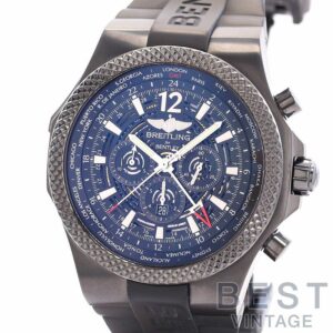 【中古】BREITLING BENTLEY GMT MIDNIGHT CARBON ブライトリング ベントレー GMT ミッドナイトカーボン M4736225/BC76/222S/M20DSA.2 (M476B76MRB)