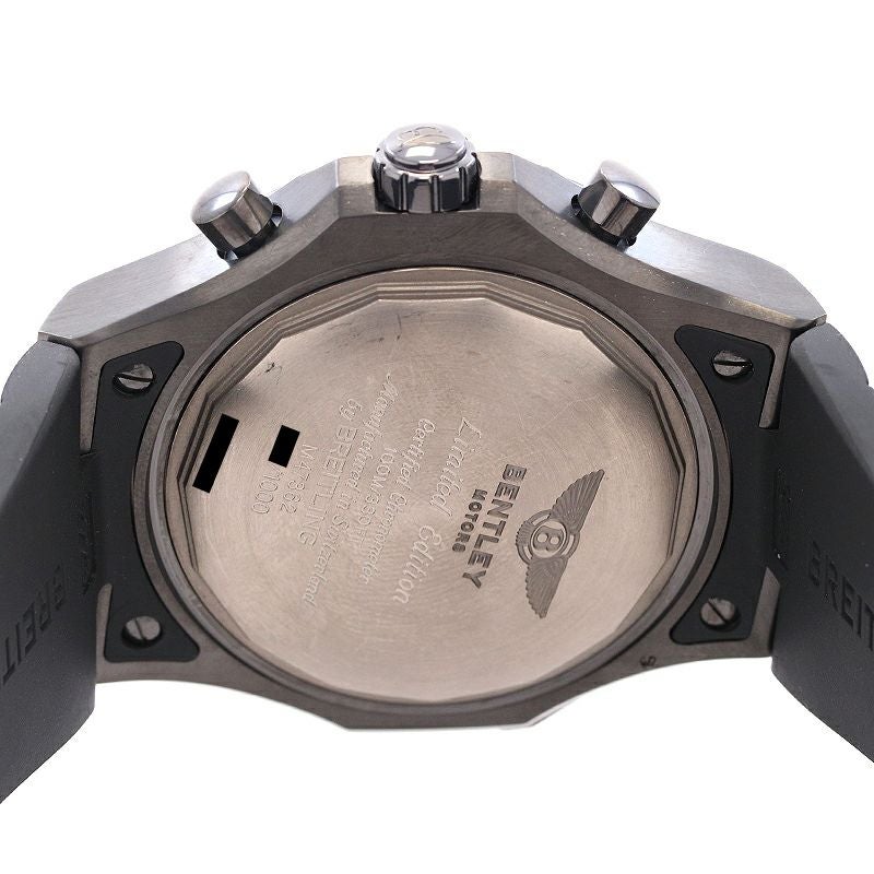 【中古】BREITLING BENTLEY GMT MIDNIGHT CARBON ブライトリング ベントレー GMT ミッドナイトカーボン M4736225/BC76/222S/M20DSA.2 (M476B76MRB)