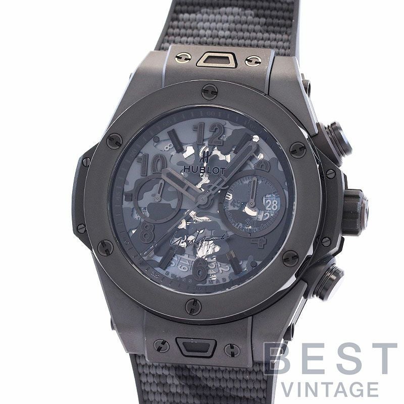 【中古】HUBLOT BIG BANG ALL BLACK CAMO YOJI YAMAMOTO LIMITED EDITION ウブロ ビッグバン オールブラック カモ ヨウジヤマモト 411.CI.0110.RX.YOY20