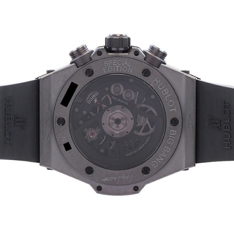 【中古】HUBLOT BIG BANG ALL BLACK CAMO YOJI YAMAMOTO LIMITED EDITION ウブロ ビッグバン オールブラック カモ ヨウジヤマモト 411.CI.0110.RX.YOY20