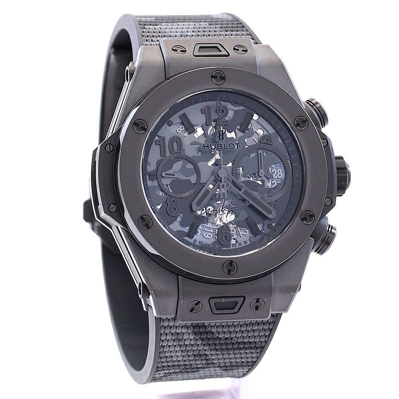 【中古】HUBLOT BIG BANG ALL BLACK CAMO YOJI YAMAMOTO LIMITED EDITION ウブロ ビッグバン オールブラック カモ ヨウジヤマモト 411.CI.0110.RX.YOY20