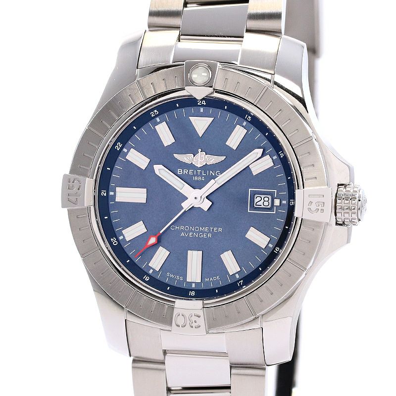 【中古】BREITLING AVENGER AUTOMATIC 43 JAPAN LIMITED EDITION ブライトリング アベンジャーオートマチック 43 ジャパンエディション A173184A1B1A1