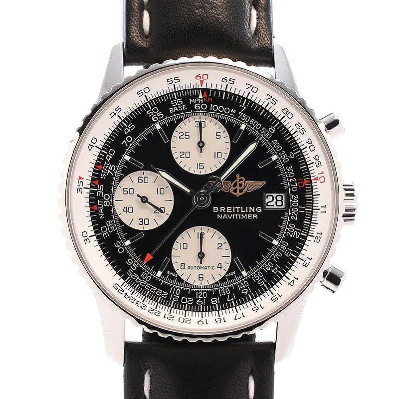 【中古】BREITLING OLD NAVITIMER JAPAN EDITION ブライトリング オールドナビタイマー ジャパンエディション A1332412/BD49/435X/A20BA.1 (A132BJAKBA)